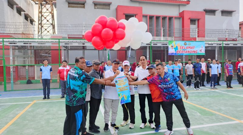Semarakkan Hari Bakti Pemasyarakatan Ke-61, Kakanwil Herman buka PORSENI Bagi warga binaan
